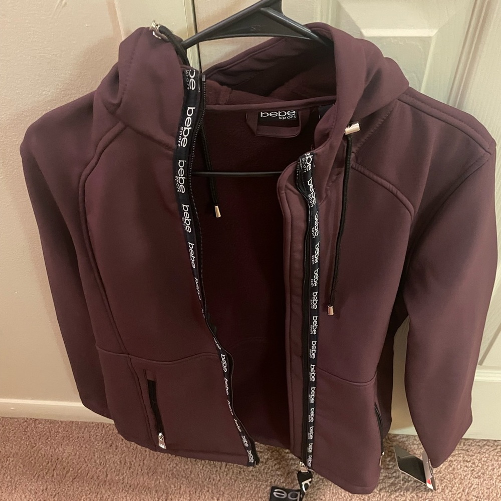 NWT Bebe sport women jacket medium